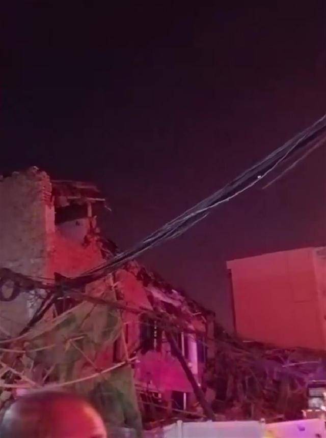 吉林一机关单位大楼发生坍塌,当地:事发前正装修,暂无人员伤亡