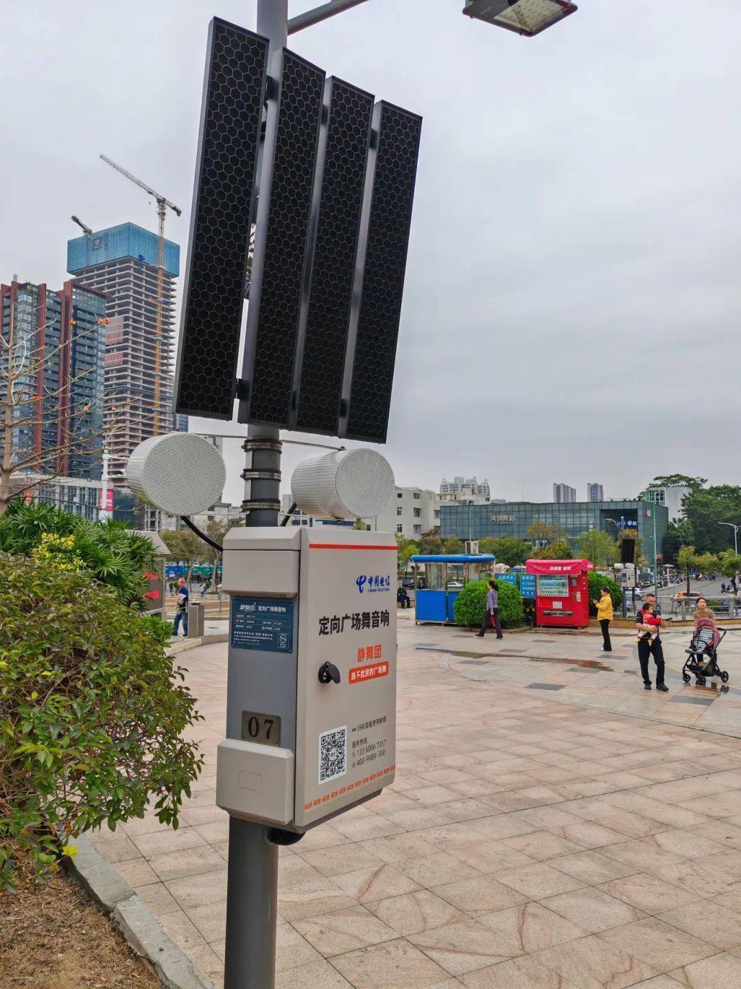 深圳20多个社区安装定向音响,高科技让广场舞不再扰民