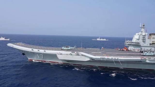 央视曝光:外舰使小计谋,插队混入山东舰编队,055果断出击