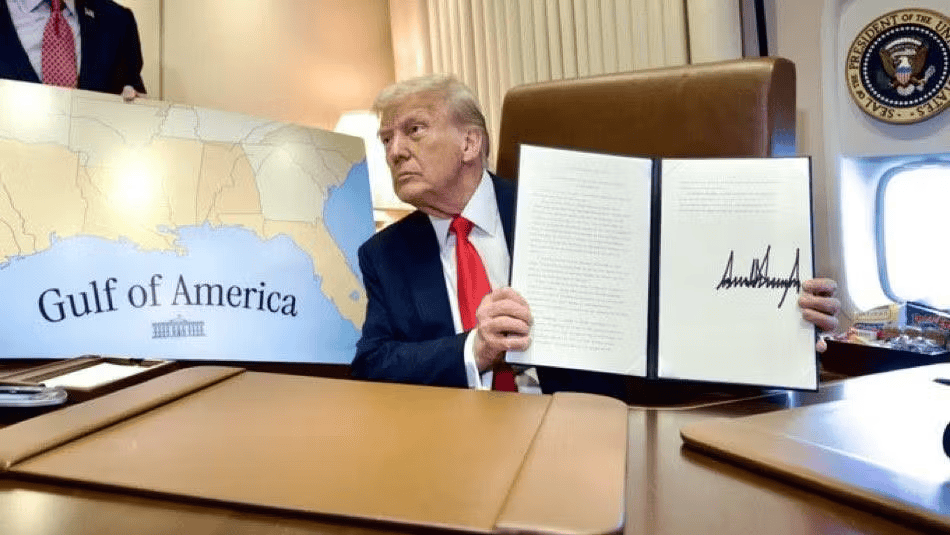 因美联社仍在使用“墨西哥湾”称呼,白宫禁止该社记者进入椭圆形办公室