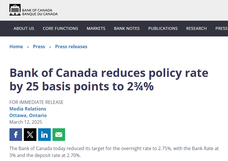 刚刚!降息,25个基点!