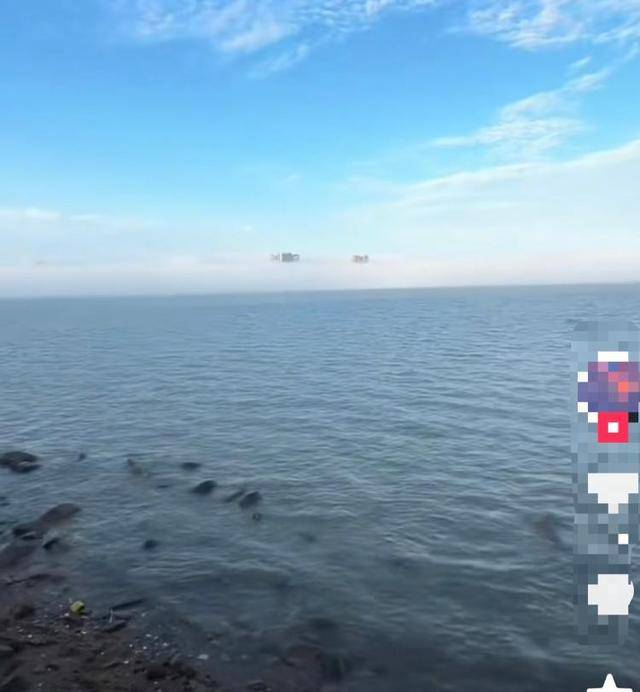 网民记录汕头“海市蜃楼”?气象局回应:系平流雾遮挡对岸建筑