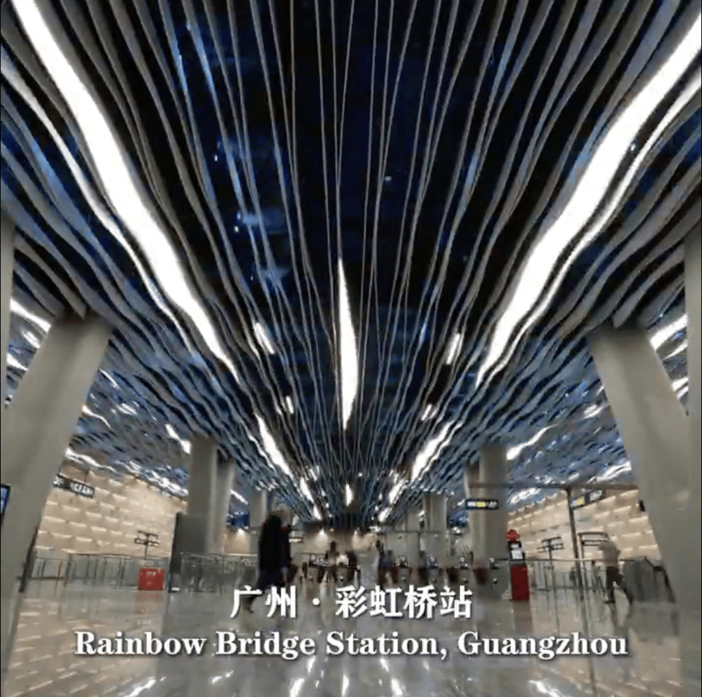 被外交部发言人“种草”！广州的地铁站到底有多美