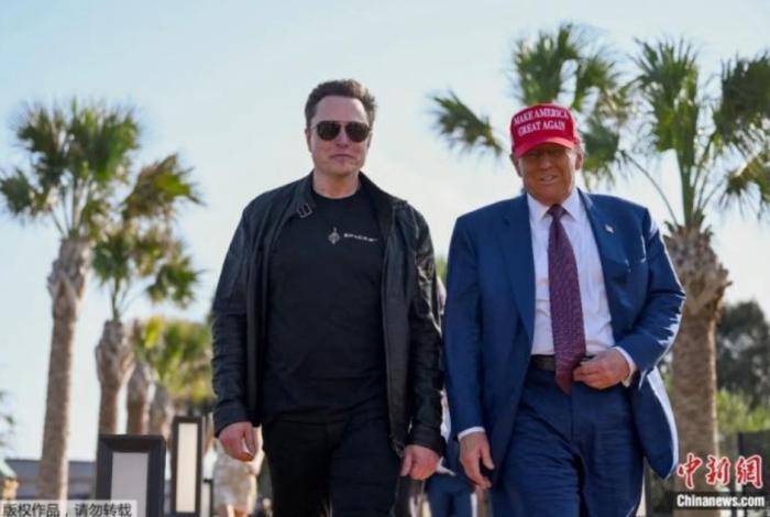 马斯克回应与特朗普吵架,转发多条特朗普帖文(图)