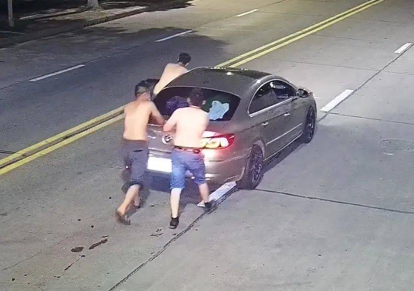 湖北3男子酒后推车500米,交警:不算酒驾