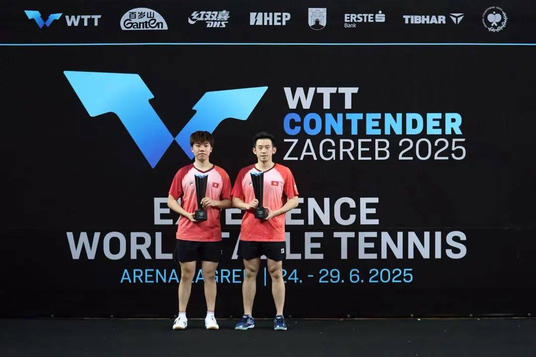 张本智和、大藤沙月单打夺冠 | WTT常规挑战赛萨格勒布站