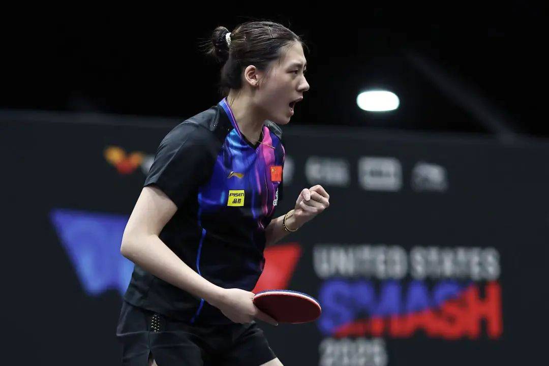 王楚钦胜高承睿，孙颖莎将战陈熠，“栋曼”首战告捷 | WTT美国大满贯赛