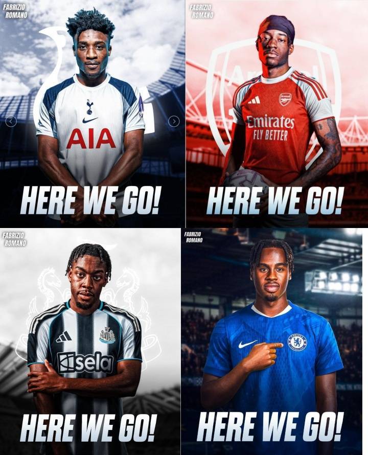 统统5500万镑!英超各豪门齐刷刷砸边锋:马杜埃凯&库杜斯&吉滕斯