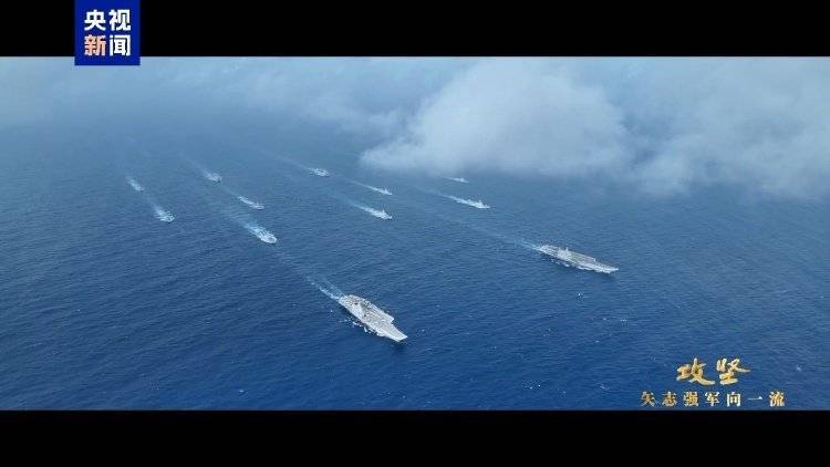 画面公开!我国航母编队远赴西太,战斗机首次起飞查证无人机