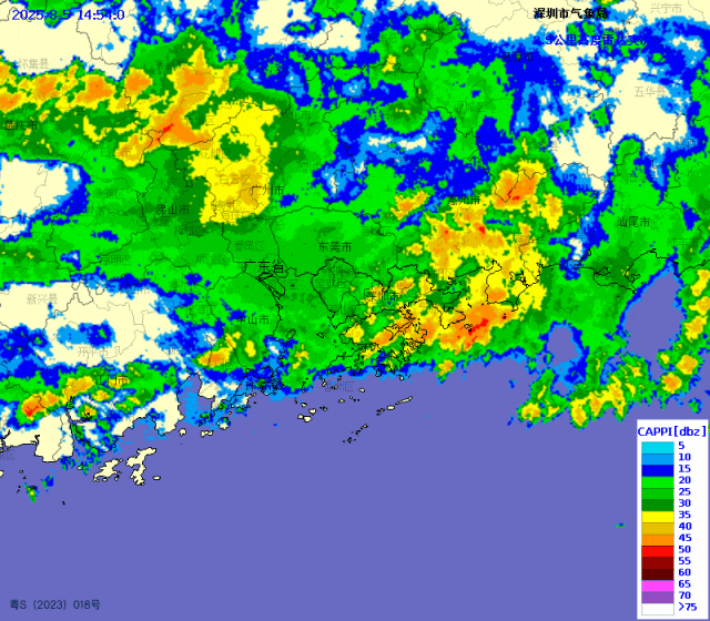 深圳本轮强降雨“三超三破”,预计6日下午开始减弱