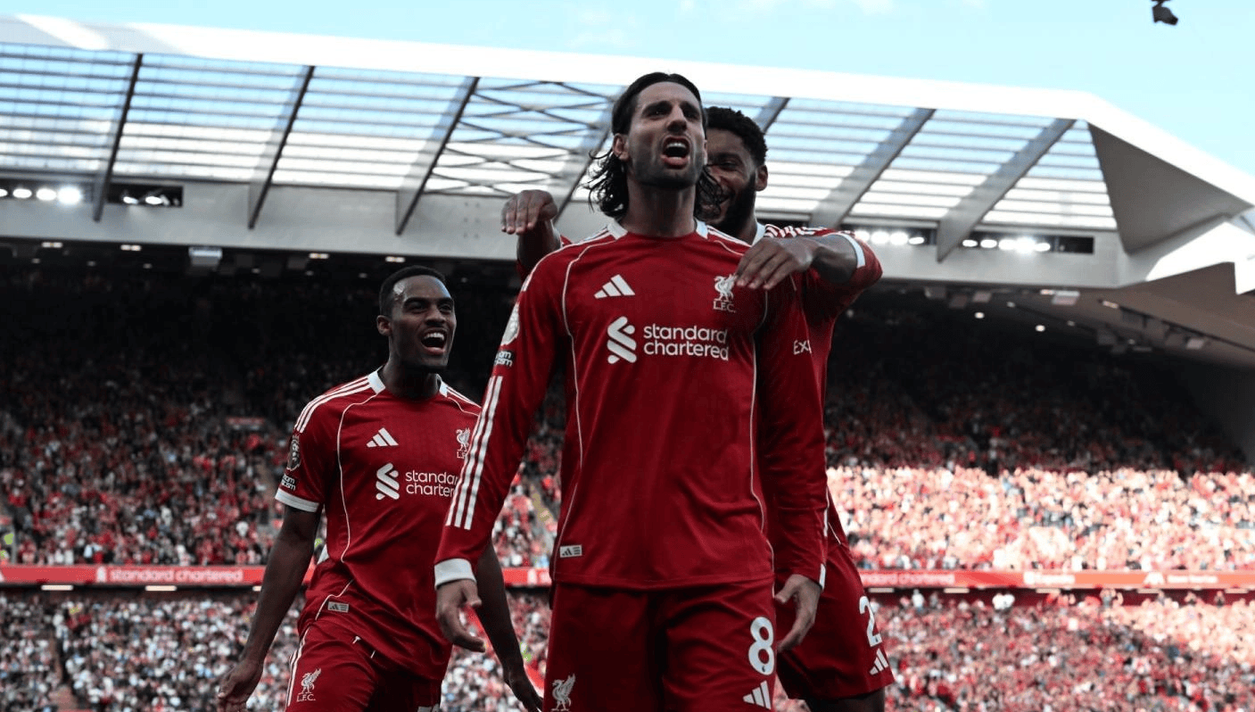 英超-维尔茨伤退索博斯洛伊世界波 利物浦1-0阿森纳登顶