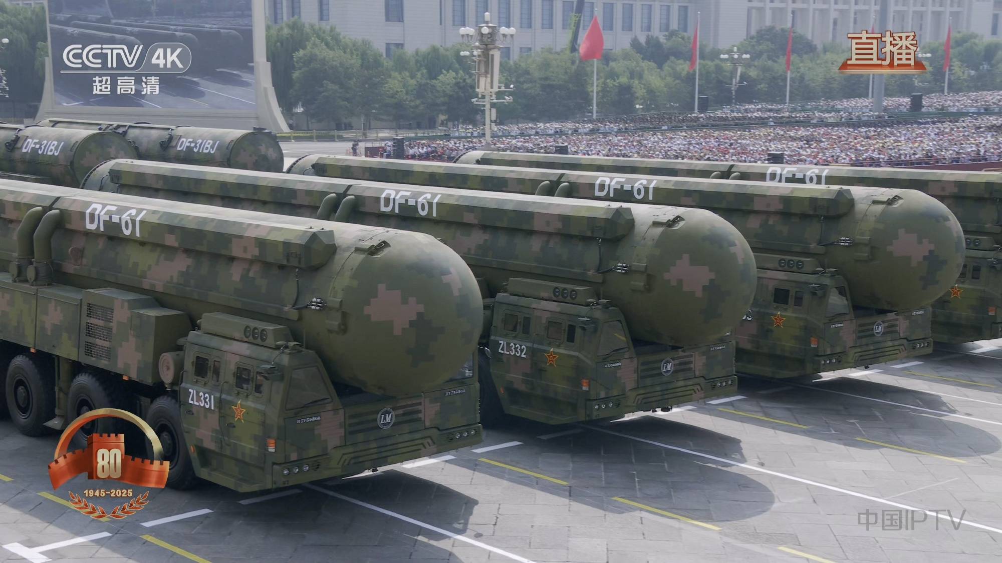 东风-61实现环绕世界打击飞行?美媒:中国洲际导弹数量领跑全球