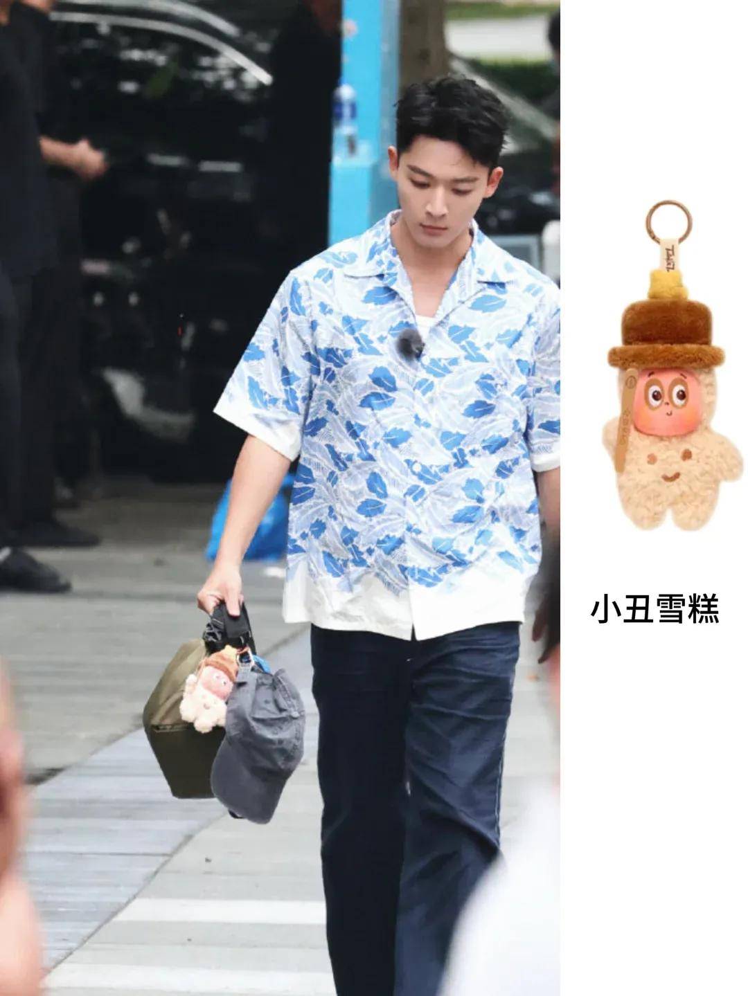 杨幂把钥匙扣扎在马尾上，瞬间实现满39减20！